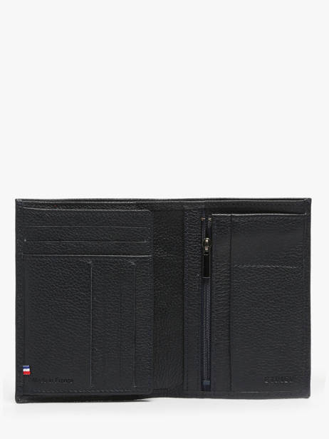 Portefeuille Madras Cuir Etrier Bleu madras EMAD271 vue secondaire 1