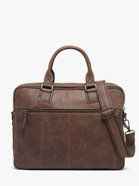 Porte-documents Spider 2 Compartiments + Pc 15'' Cuir Etrier Noir spider ESPI8022 vue secondaire 4