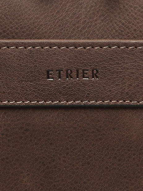 Sac à Dos Spider 2 Compartiments Cuir Etrier Noir spider ESPI8102 vue secondaire 5